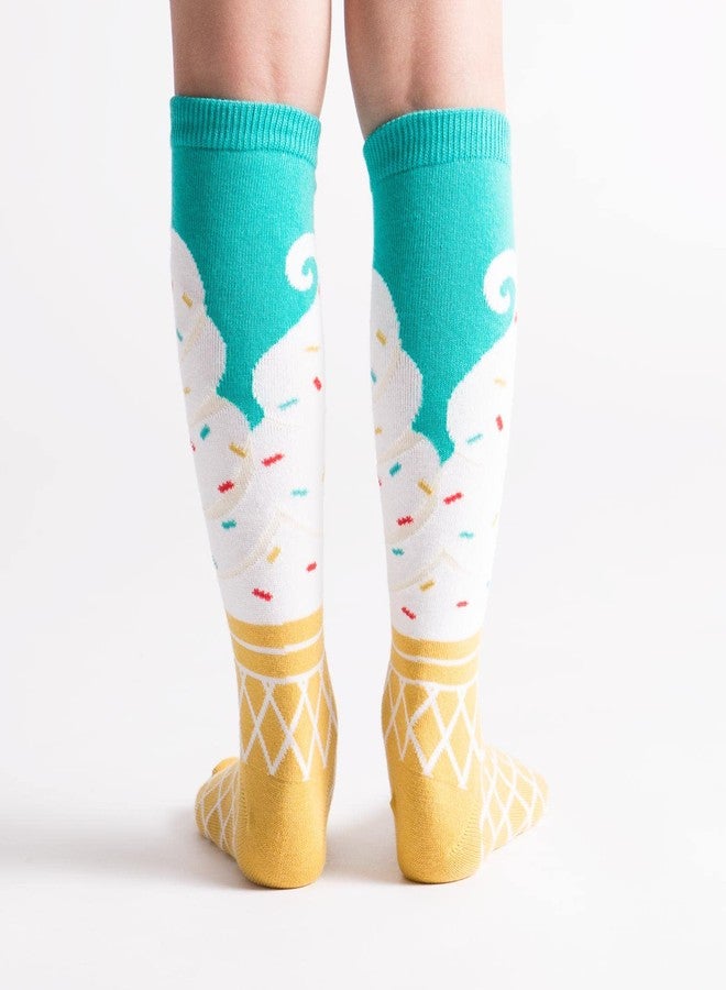 Sock It To Me جوارب طويلة للبنات من سوك إت تو مي بتصميم آيس كريم دريم - Image 3